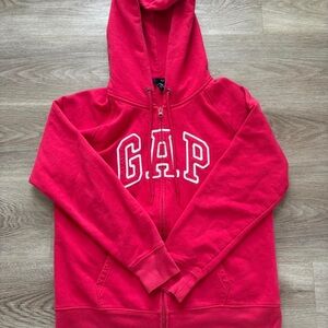 Gap Women's Red Hoodie